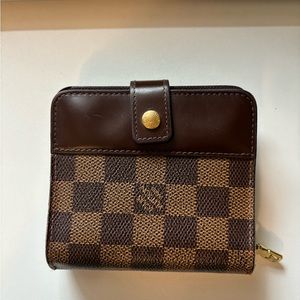 Louis Vuitton Damier Ebene Compact Wallet